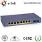 8 Port Gigabit Ethernet POE Network Switch For Ip Cameras 15.4W Output