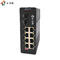 48VDC Industrial Ethernet POE Switch 8 RJ45 Ports 2 SFP Ports Redundant Power Inputs