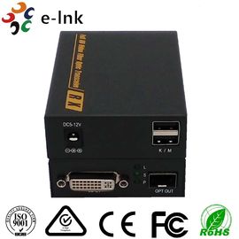 إشارة EDID LC موصل DVI فيديو لتحويل الألياف 4K X 2K 3860 * 2160 30HZ 3D