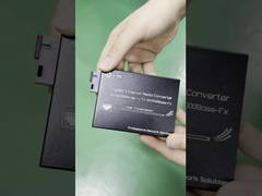 محول وسائل الإعلام جيجابيت إيثيرنث مع الألياف متعددة الوضع والحافلة