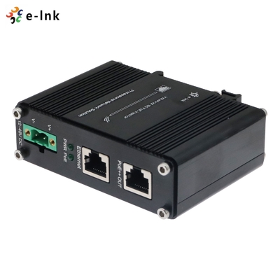 High Power 60W 10G PoE Injector 802.3at Compliant Wide Temperature Range