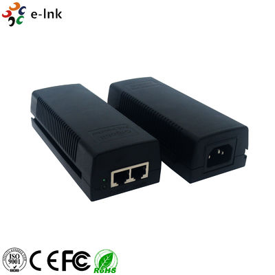 100m 60W Power Over Ethernet Injectors 10/100/1000Mbps PTZ