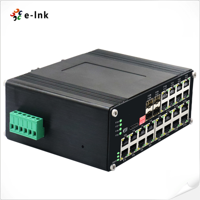 L2+ Managed PoE Switch 24 Port 10/100/1000T 802.3at PoE + 4-Port 1000X SFP