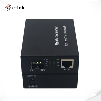 10G Media Converter Plug and Play Setup Data Transmission