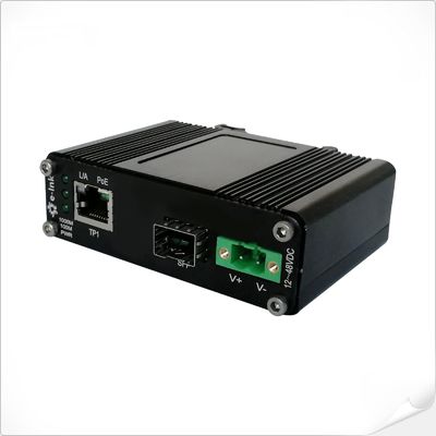 12-48V DC Input Industrial Media Converter