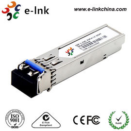 1.25Gbps متوافق SFP ناقل بصري، 10g النحاس SFP Rj45 ناقل