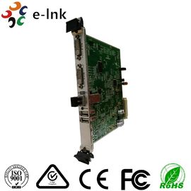 10G SFP + Port Dvi إلى محول إيثرنت نوع بطاقة حامل 5U 4K 3840 * 2160 / 60P