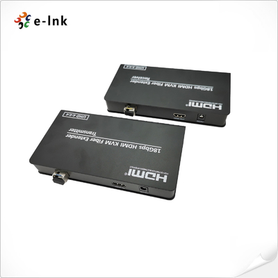 4K HDMI 2.0 KVM USB عبر Fiber Optic Extender