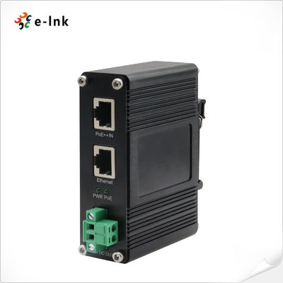 مُقسّم PoE الصناعي Gigabit، 19VDC Output، IEEE 802.3af/at/bt متوافق