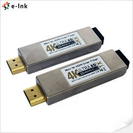 4K ميني 300 متر HDMI عبر محول الألياف البصرية OM3 بدون تأخير الألياف البصرية موسع